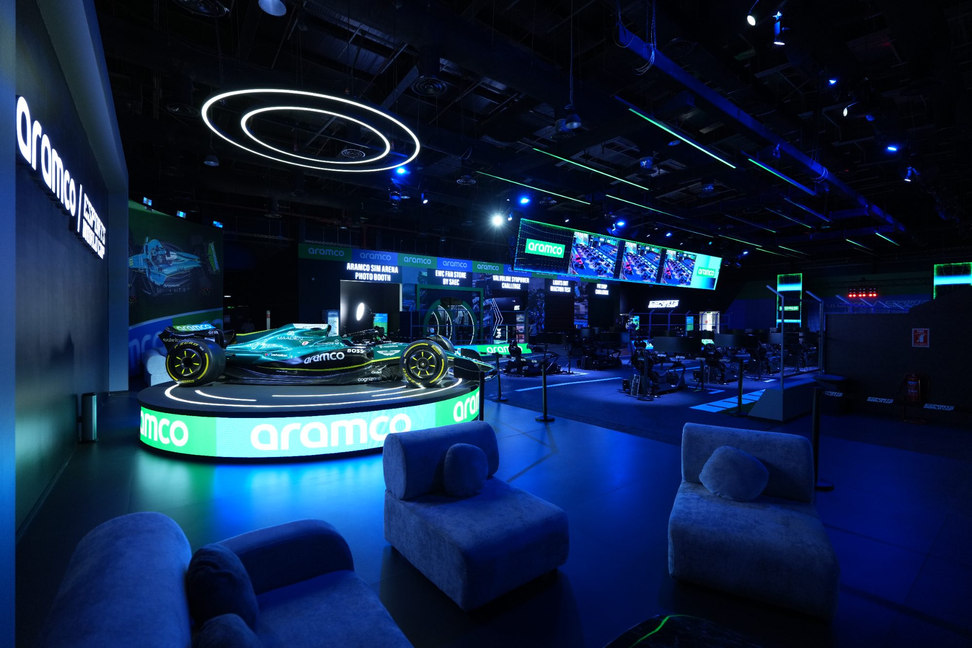 Esports AVL production for Aramco in Saudi Arabia